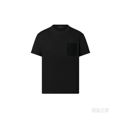 LV 手工钩针口袋 T 恤