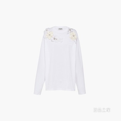 刺绣棉质T恤