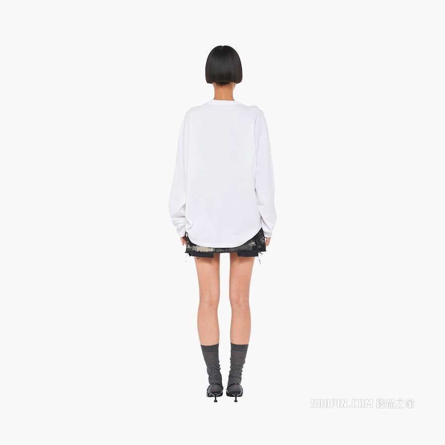 刺绣棉质T恤