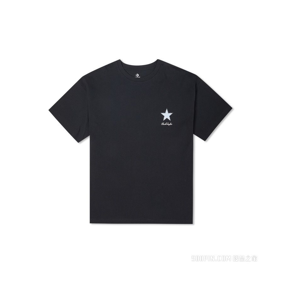 【女子】Chuck Taylor Infill Star Tee 女款 黑色