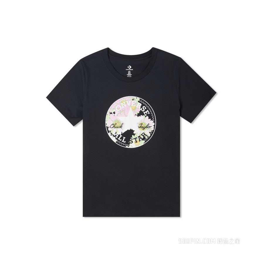 【女子】Chuck Inspired Takedown Classic Tee 女款 黑色