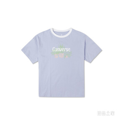【女子】Plantasia Oversized Ringer Tee 女款 蓝色