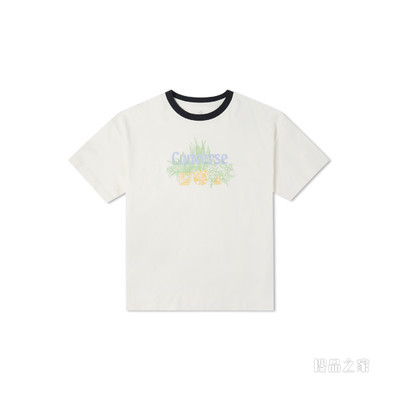 【女子】Plantasia Oversized Ringer Tee 女款 棕色