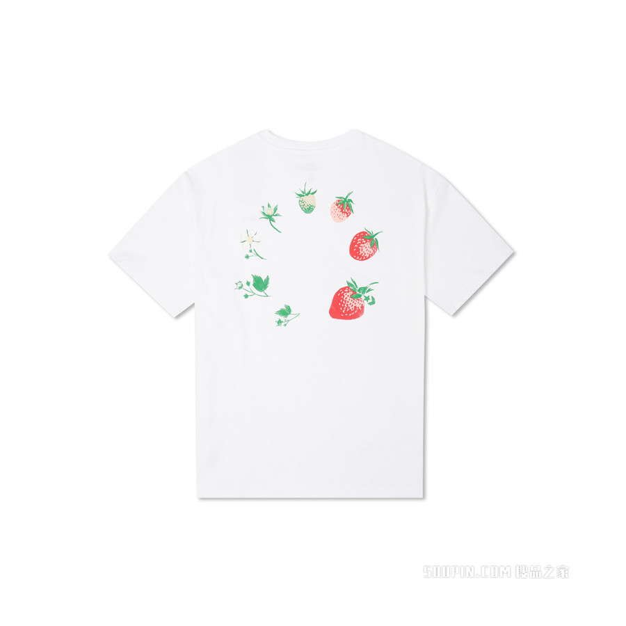 【女子】Strawberry Oversized Tee 女款 白色