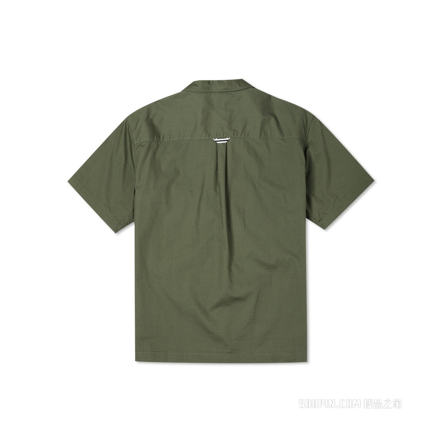 【男女同款】LAYERING SHIRT 中性 绿色