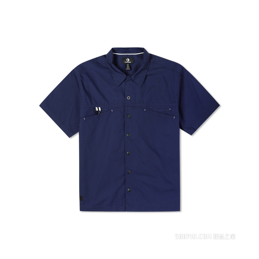 【男女同款】LAYERING SHIRT 中性 蓝色