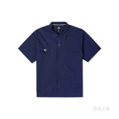【男女同款】LAYERING SHIRT 中性 蓝色