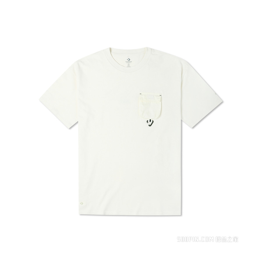 【男女同款】GO OUTDOOR OVERSIZED POCKET TEE 中性 棕色