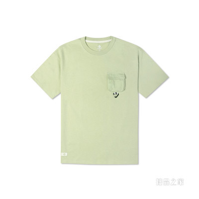 【男女同款】GO OUTDOOR OVERSIZED POCKET TEE 中性 绿色
