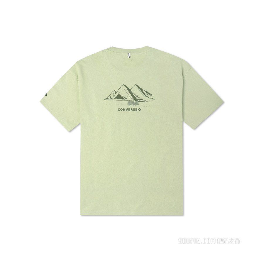 【男女同款】GO OUTDOOR OVERSIZED POCKET TEE 中性 绿色
