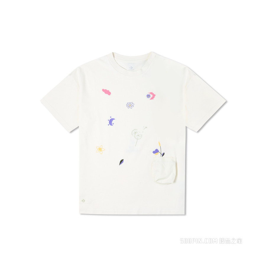 【女子】GO OUTDOOR OVERSIZED GRAPHIC TEE 女款 棕色