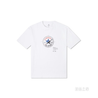 【男女同款】CHUCK ANATOMY OVERSIZED TEE 中性 白色