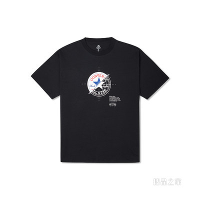 【男女同款】CHUCK ANATOMY OVERSIZED TEE 中性 黑色