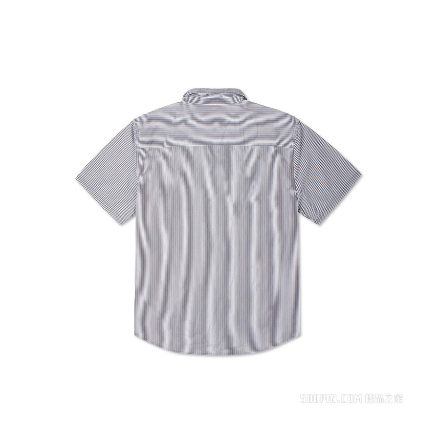 【男子】Woven Carpenter Short Sleeve Button Down 男款 黑色