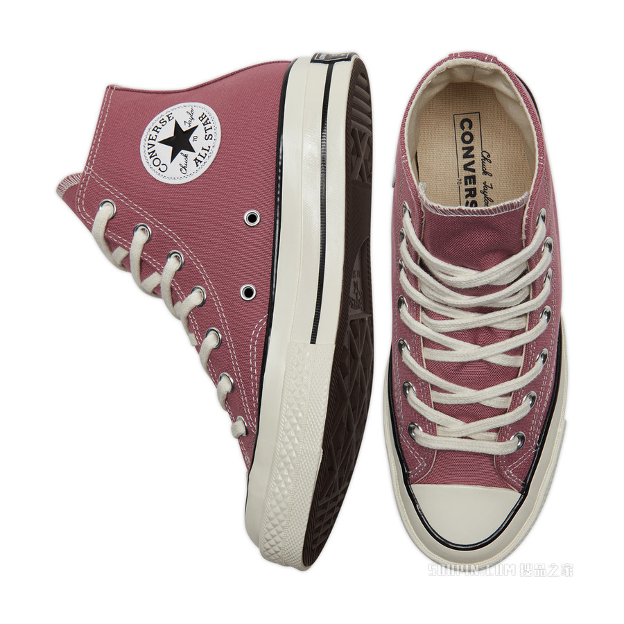 【男女同款】Chuck 70 中性 粉红色