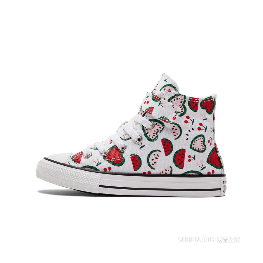 【小童】All Star 1V魔术贴帆布鞋童鞋 中性 白色