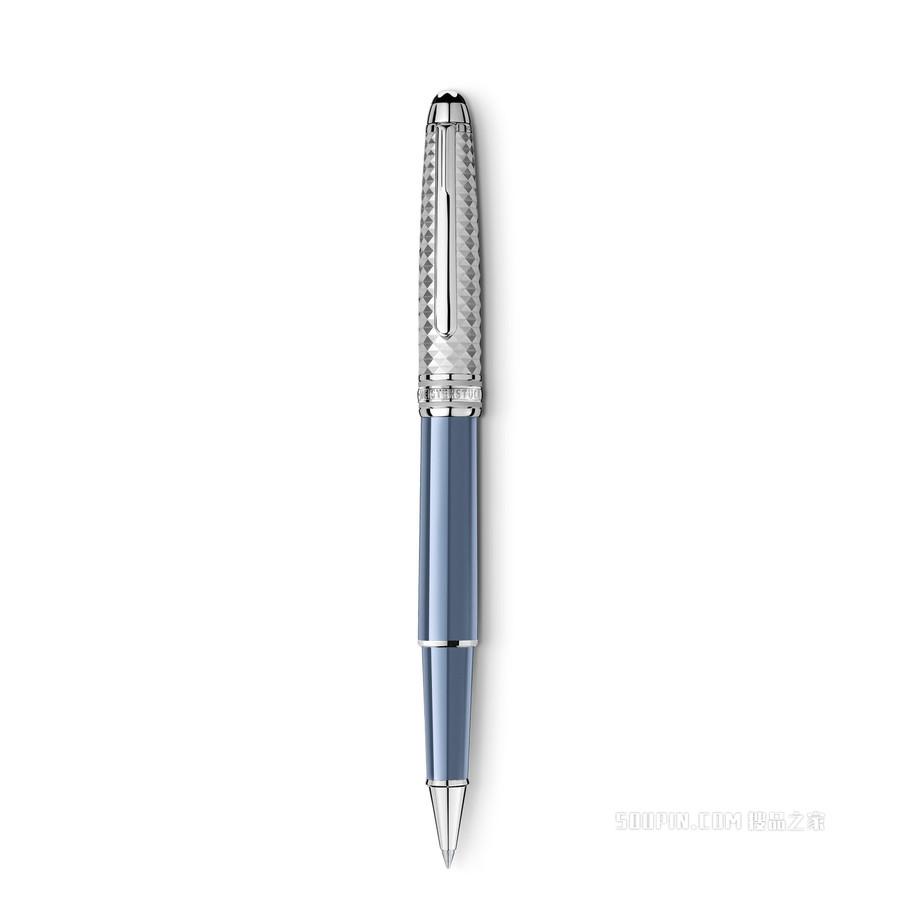 全新万宝龙大班系列冰川蓝双色特别款经典签字笔