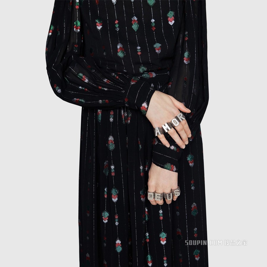 字母“Z”造型纯银戒指 纯银