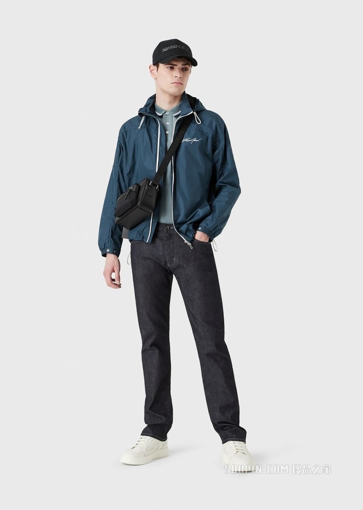 柔软棉质短袖POLO衫 | Emporio Armani