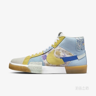 Nike SB Zoom Blazer Mid PRM 男/女滑板鞋