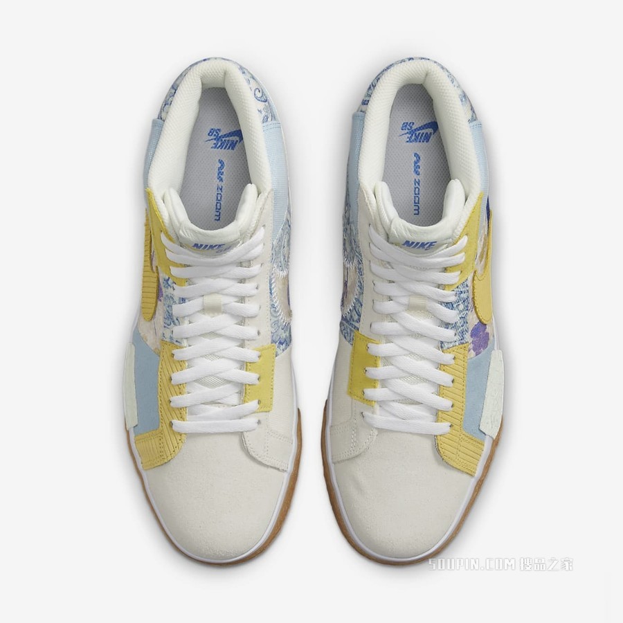 Nike SB Zoom Blazer Mid PRM 男/女滑板鞋