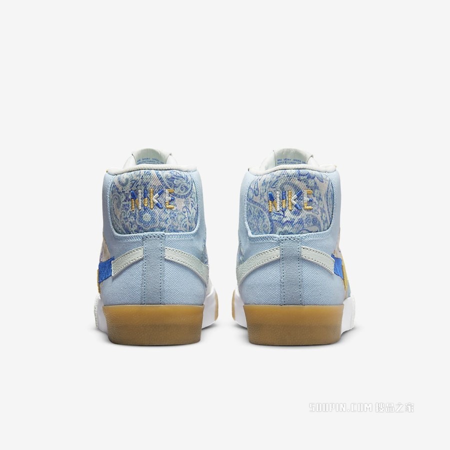 Nike SB Zoom Blazer Mid PRM 男/女滑板鞋