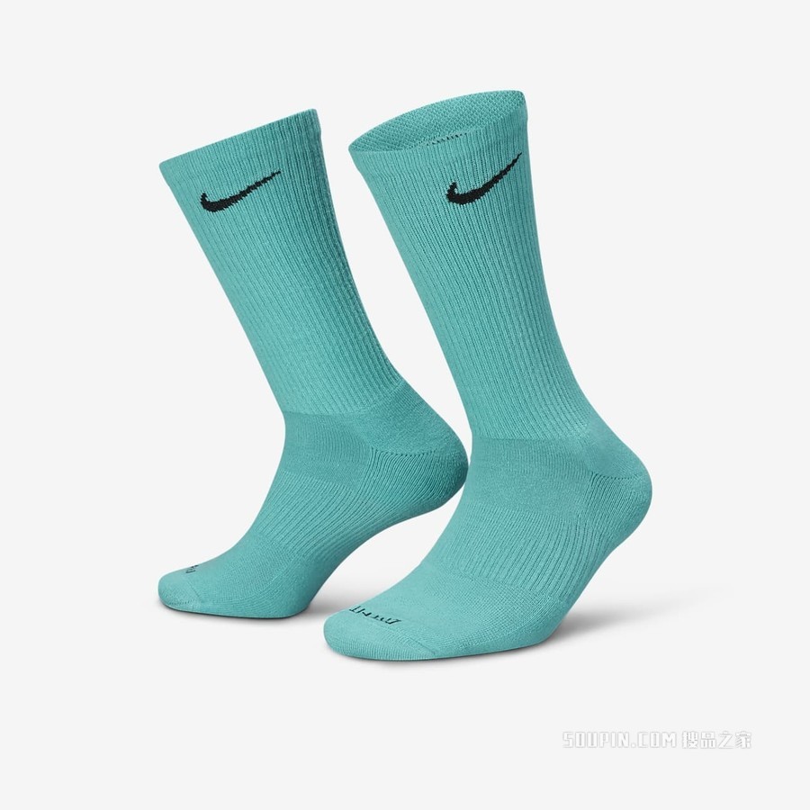 Nike Everyday Plus Cushioned 训练运动袜（1 双）