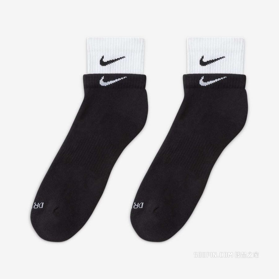 Nike Everyday Plus Cushioned Ankle 训练袜（1 双）