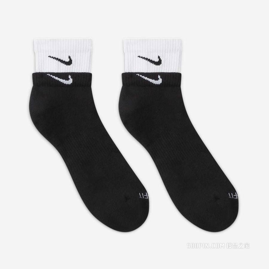 Nike Everyday Plus Cushioned Ankle 训练袜（1 双）