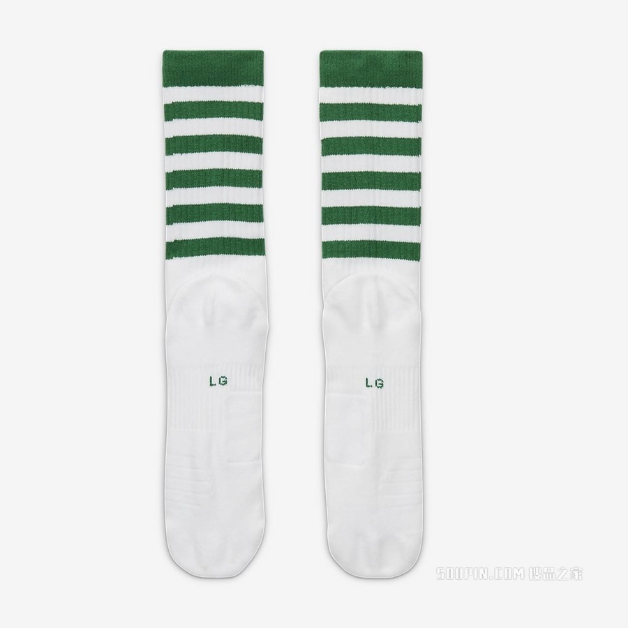 波士顿凯尔特人队 Elite City Edition Nike NBA Crew 运动袜（1 双）