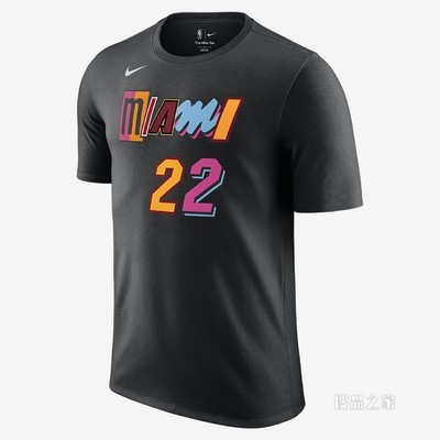 迈阿密热火队 City Edition Nike NBA Player 男子T恤