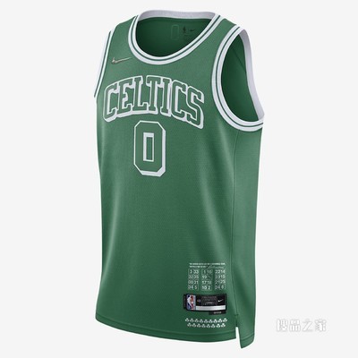 波士顿凯尔特人队 City Edition Nike Dri-FIT NBA Swingman Jersey 男子球衣