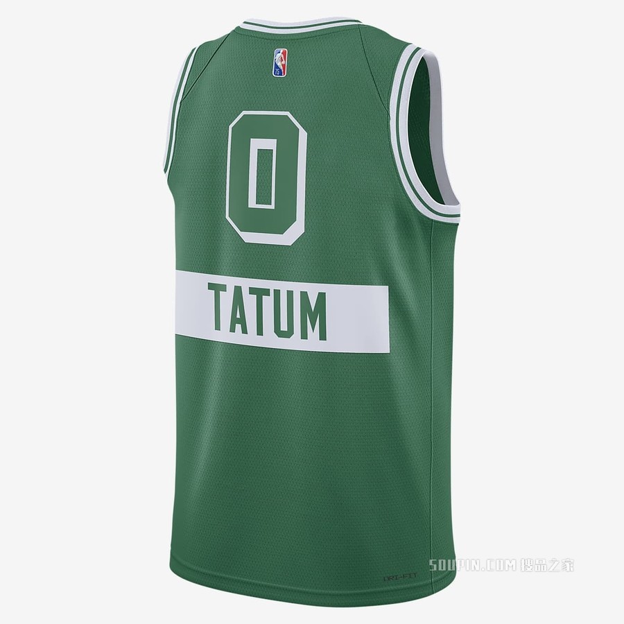 波士顿凯尔特人队 City Edition Nike Dri-FIT NBA Swingman Jersey 男子球衣