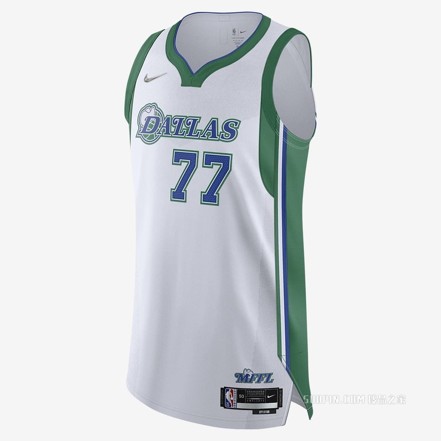 达拉斯独行侠队 City Edition Mixtape Nike Dri-FIT ADV NBA Authentic Jersey 男子球衣