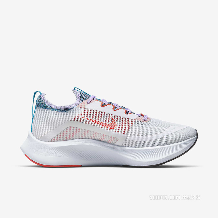 Nike Zoom Fly 4 女子全掌碳板竞速跑步鞋