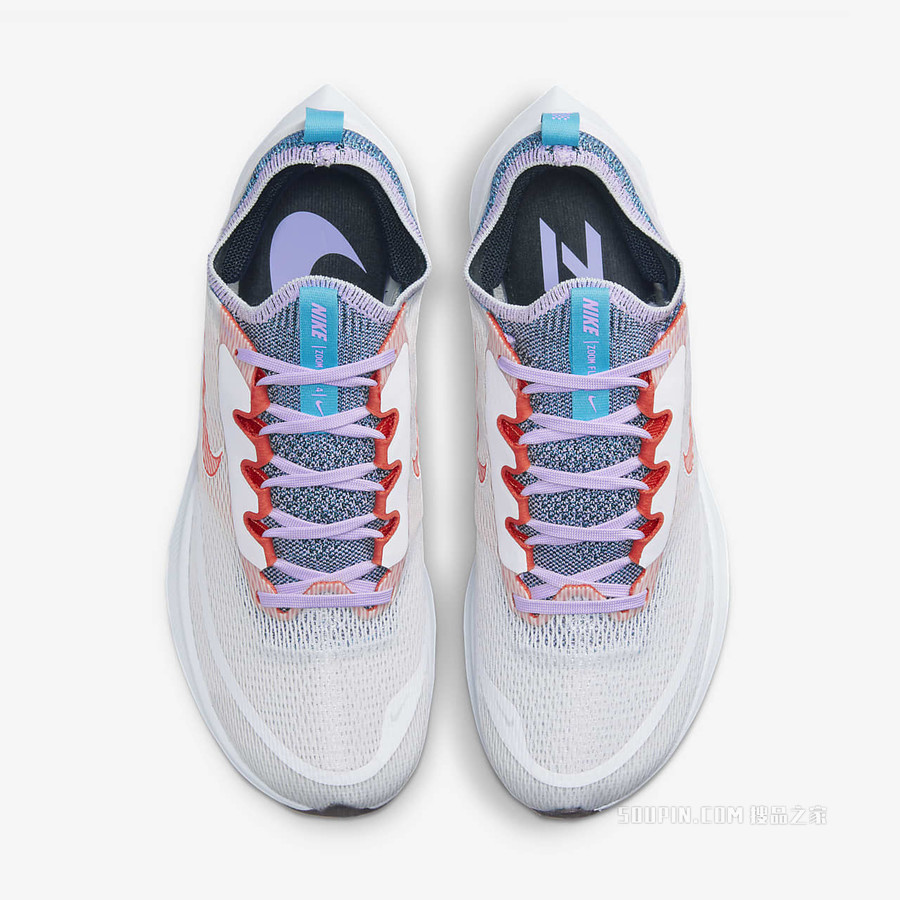 Nike Zoom Fly 4 女子全掌碳板竞速跑步鞋