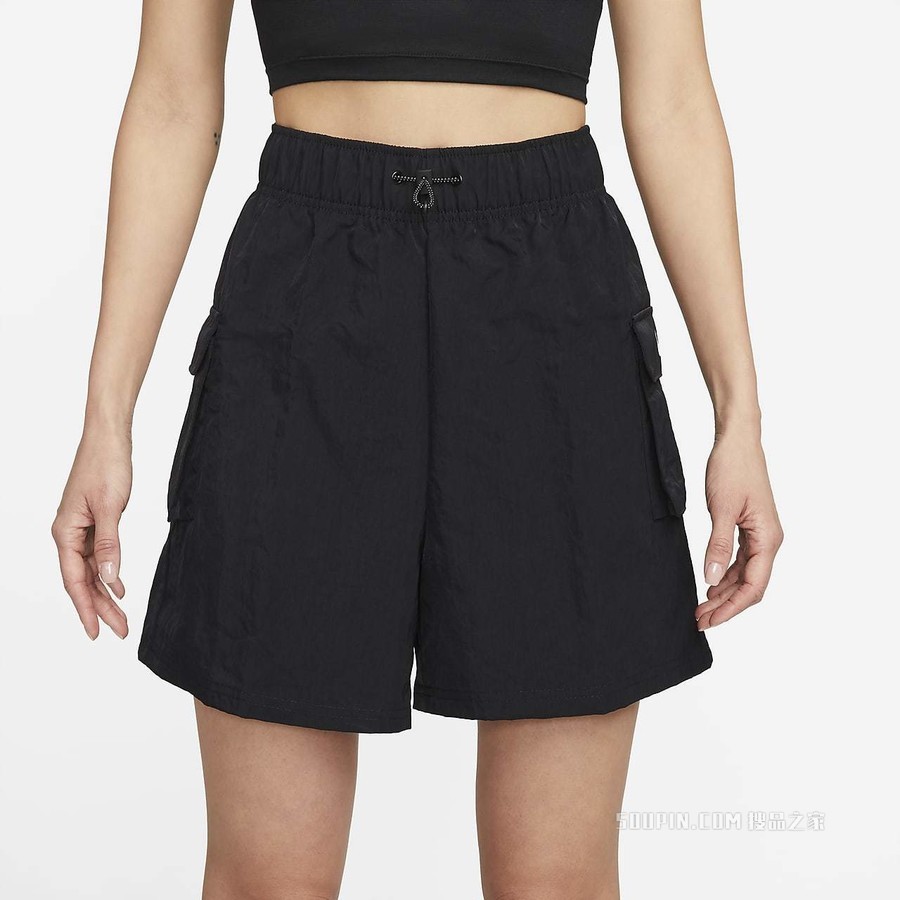 Nike Sportswear Essential 女子梭织高腰短裤