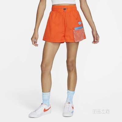 Nike Sportswear Icon Clash 女子高腰梭织短裤