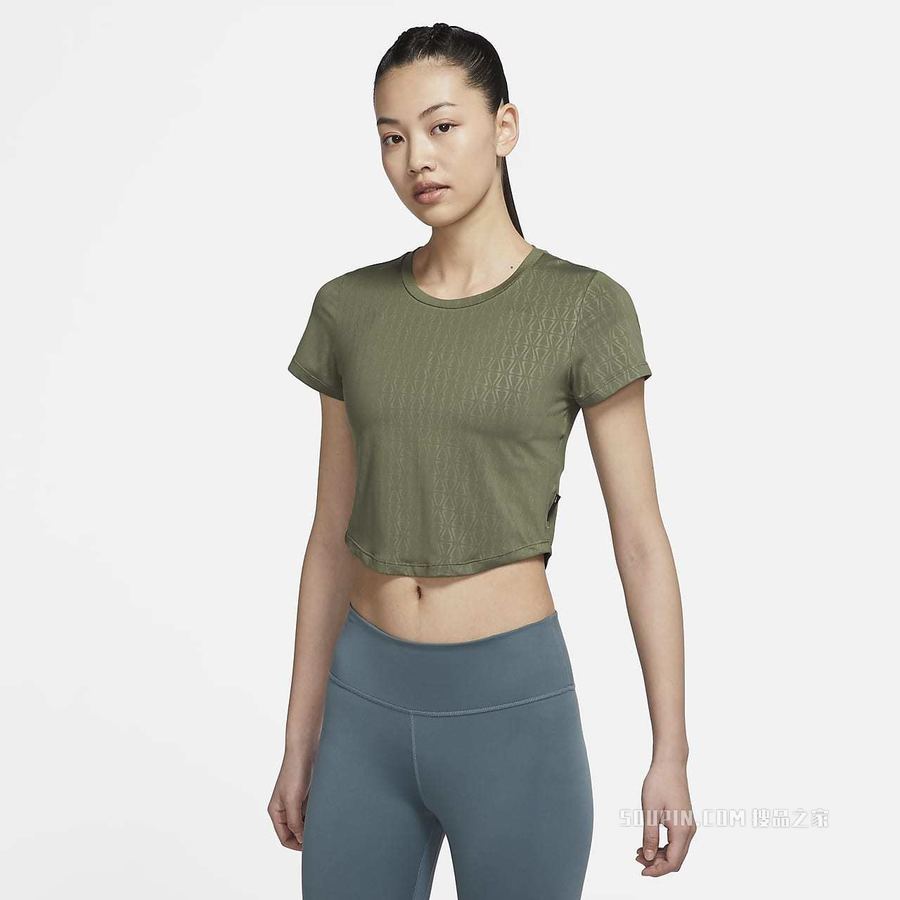 Nike Dri-FIT One Luxe 女子印花上衣