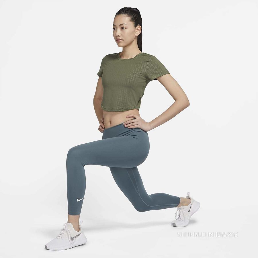 Nike Dri-FIT One Luxe 女子印花上衣