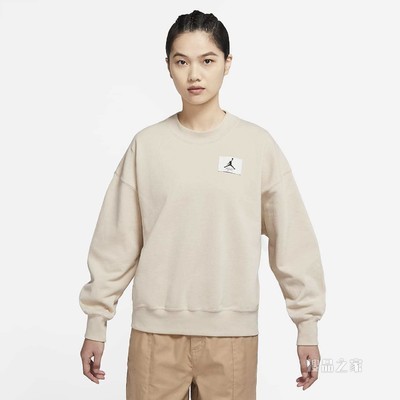 Jordan Essentials 女子针织圆领运动衫