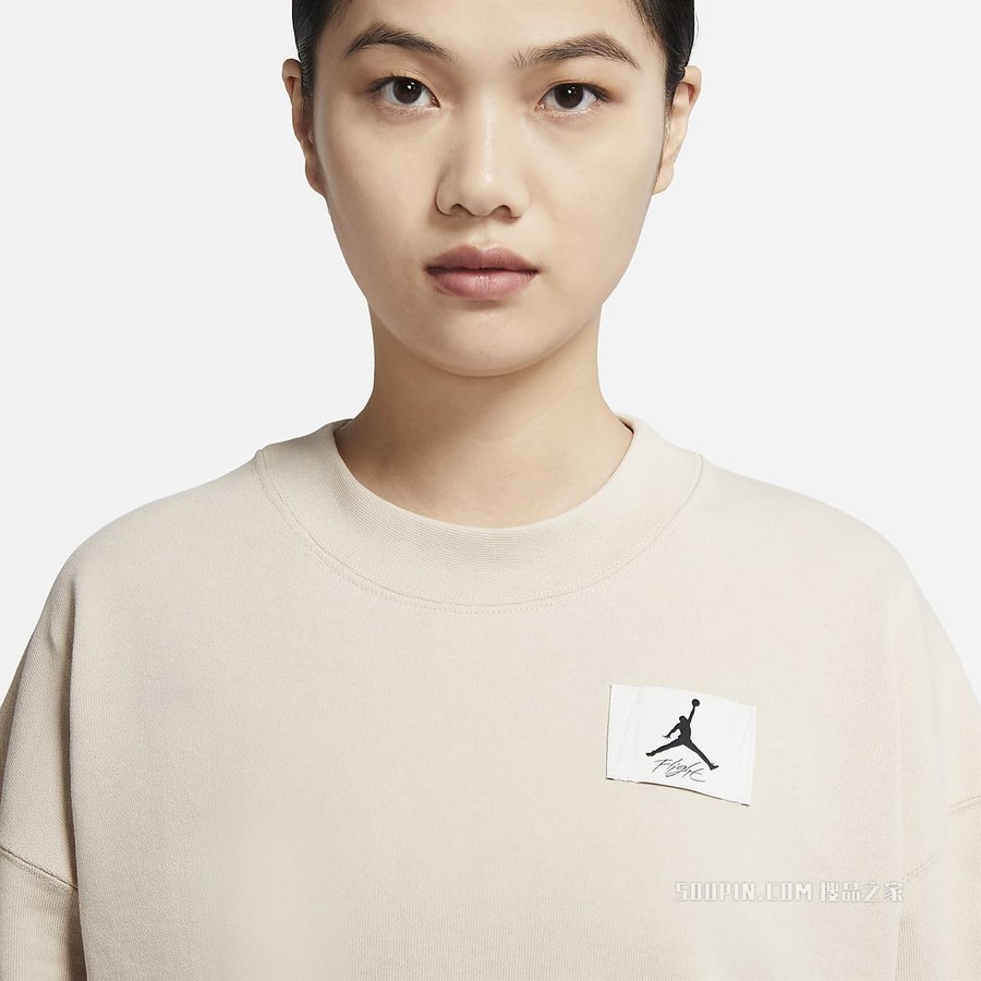Jordan Essentials 女子针织圆领运动衫