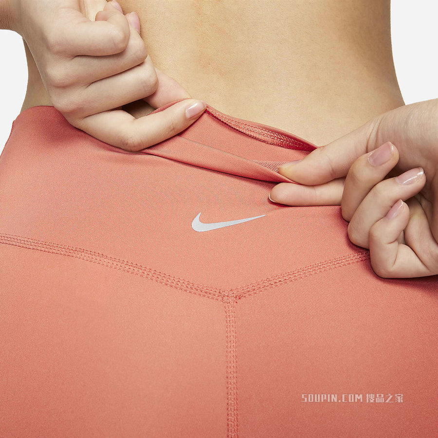 Nike Dri-FIT Swoosh Run 7/8 女子中腰跑步紧身裤