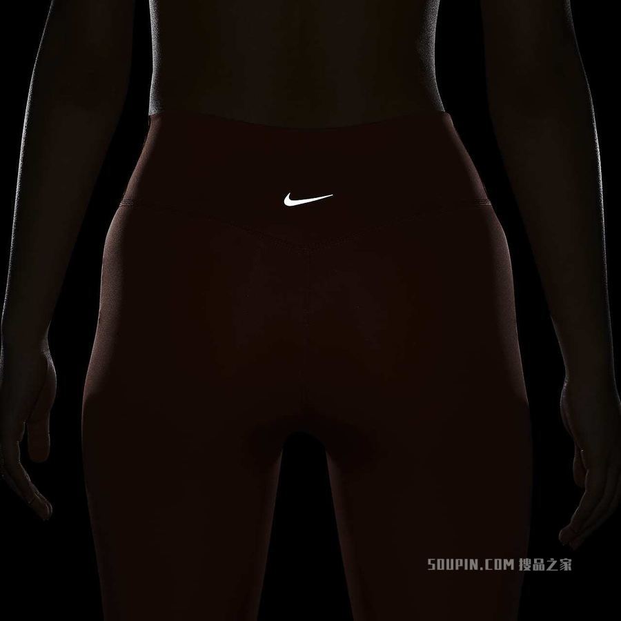 Nike Dri-FIT Swoosh Run 7/8 女子中腰跑步紧身裤