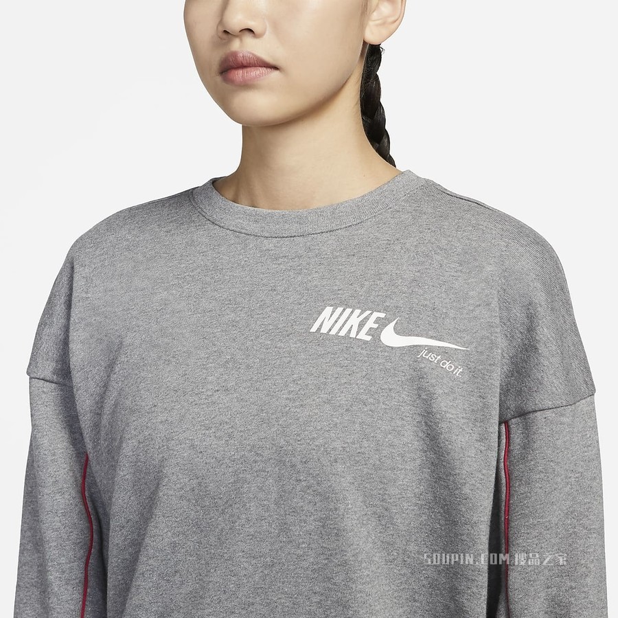 Nike Dri-FIT Get Fit 女子印花圆领运动衫