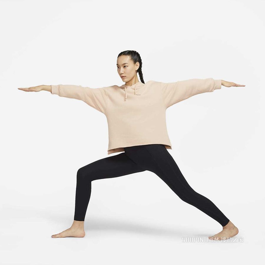 Nike Yoga Therma-FIT 女子针织连帽衫