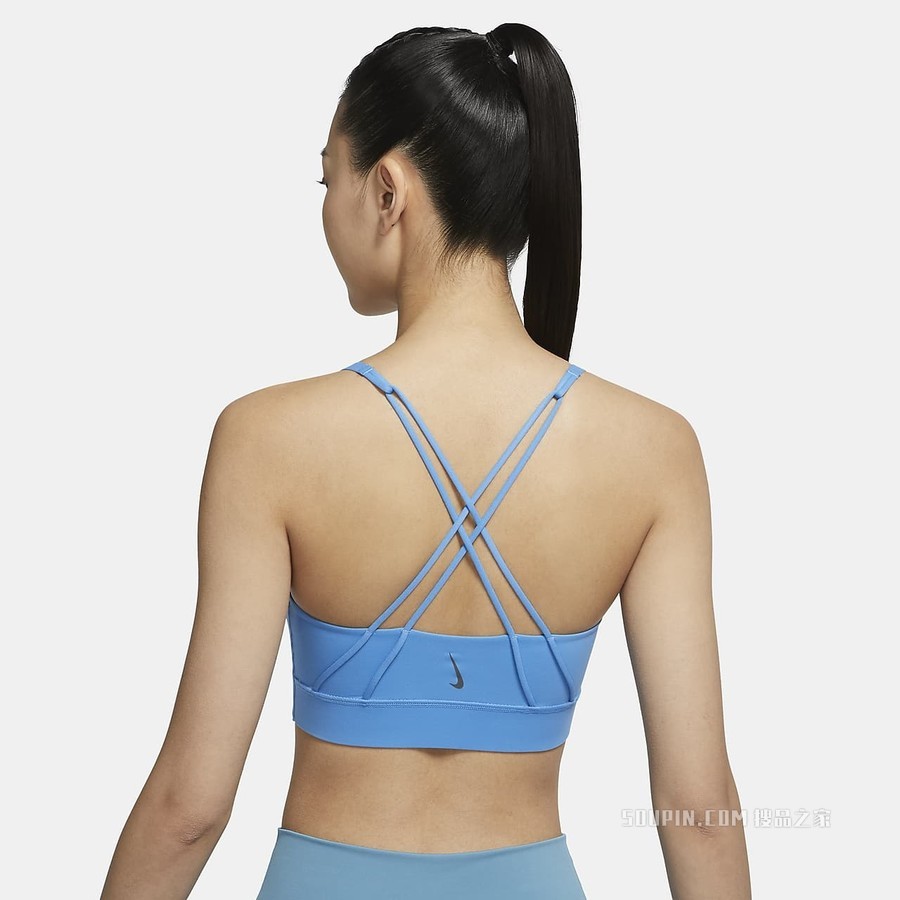 Nike Swoosh Luxe 女子中强度支撑衬垫运动内衣