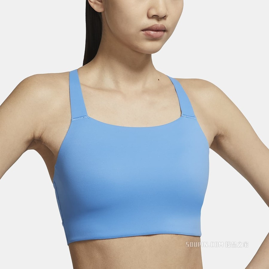 Nike Swoosh Luxe 女子中强度支撑衬垫运动内衣