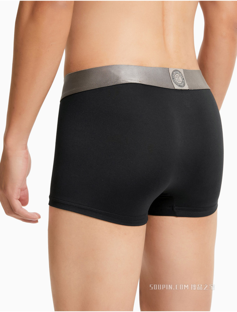 【炫光引力带】Calvin Klein 男士同大身色LOGO腰边贴身平角内裤NB2540