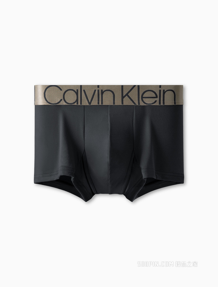 【炫光引力带】Calvin Klein 男士同大身色LOGO腰边贴身平角内裤NB2540